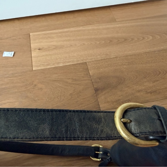 Vintage Coach Whitney Bag Navy Blue - Picture 7 of 10